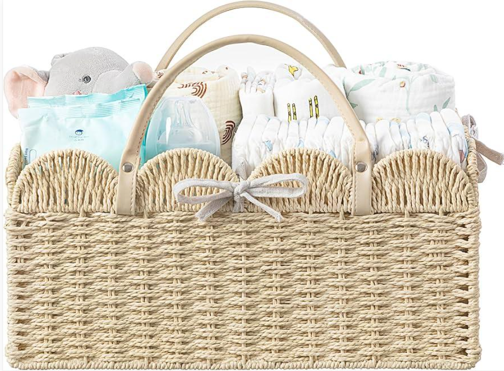 Diaper gift basket