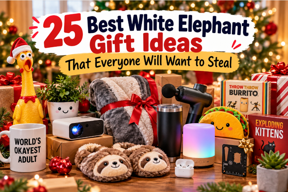 25 Best White Elephant Gift Ideas That Everyone Will Want to Steal